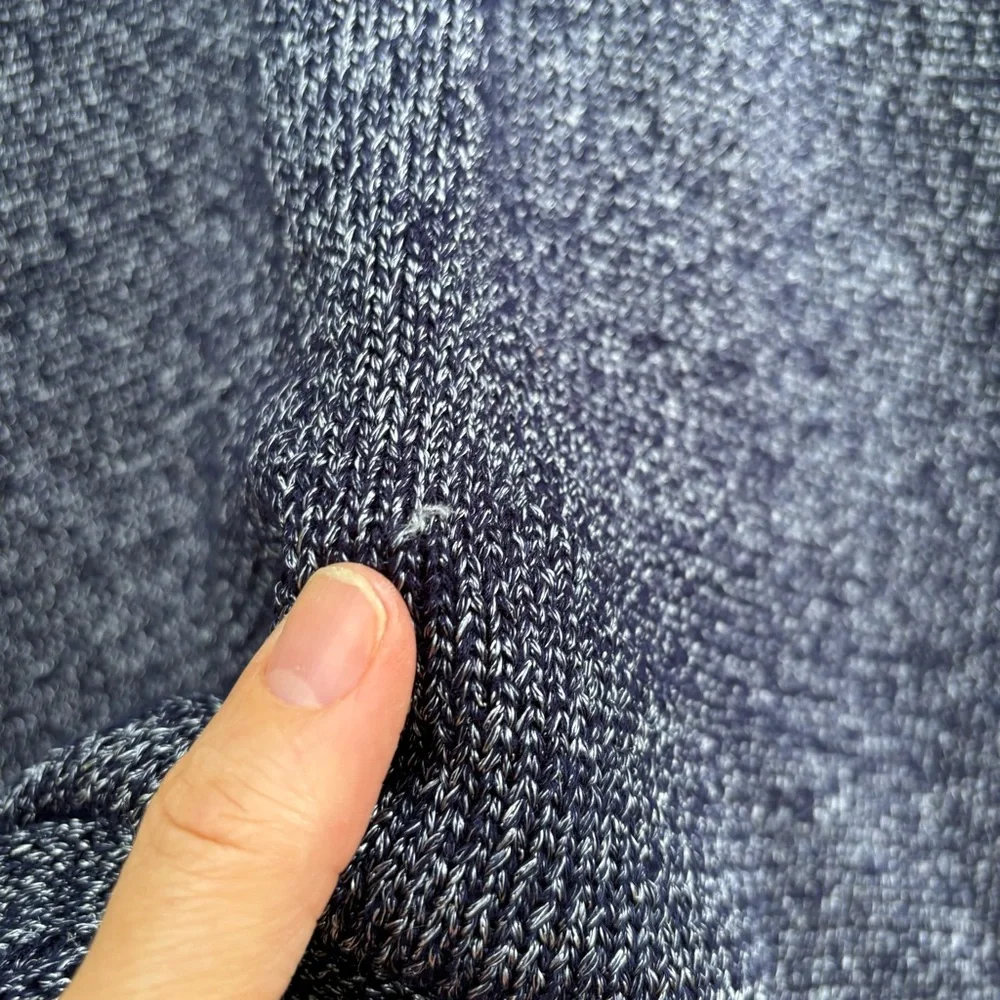 Talbots Blue Open-Front Cardigan - Picture 4 of 9
